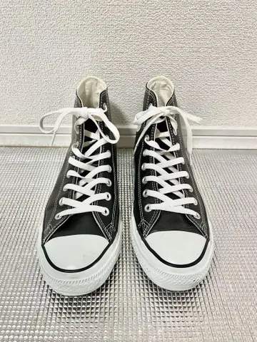 컨버스 올스타 블랙 하이컷 가죽