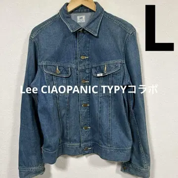 리 CIAOPANIC TYPY 콜라보 데님 자켓 데님 블루 L