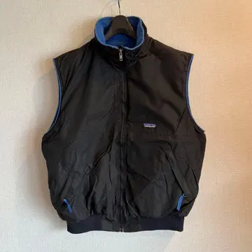 90s 빈티지 파타고니아 쉘드 신틸라 베스트 L 블랙