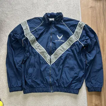 U.S. AIR FORCE 나일론 자켓 미군 착용