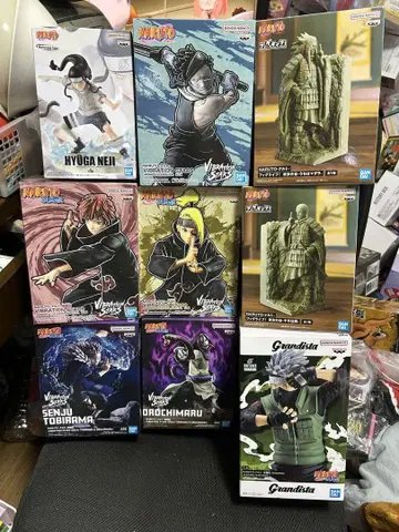 NARUTO 피규어 9개 세트 미사용