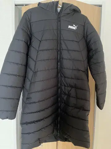 PUMA 롱 다운 자켓 블랙 L 사이즈