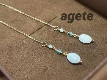 agete K10 아메리칸 귀걸이