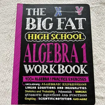 THE BIG FAT ALGEBRA 1 WORKBOOK