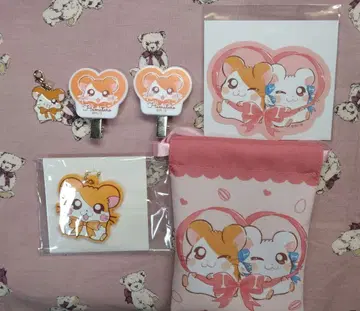 리본 복조리 러버 스트랩 키링 스티커