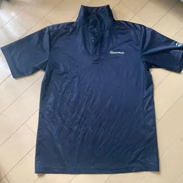 TaylorMade 네이비 피케 셔츠 M