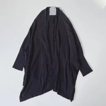 BEARDSLEY 히라히라하오리 가디건 돌먼 겉옷 블랙