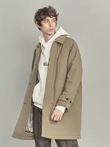 BEAUTY&YOUTH UNITED ARROWS 스탠 칼라 코트