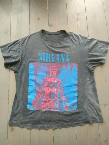 NIRVANA SLIVER 그래픽 반팔 T셔츠