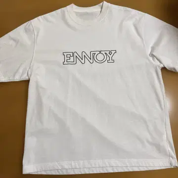 ENVOY 화이트 로고 T셔츠