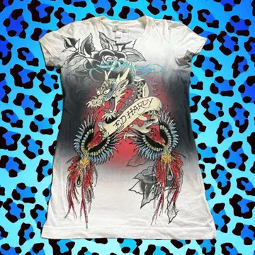 ED HARDY 에드하디 y2k 티셔츠