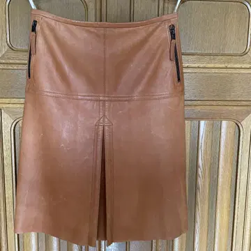 트루사르디 가죽 스커트