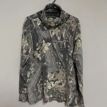 Cabelas 론 t 리얼리 터틀넥 카모 무늬 카모플라쥬