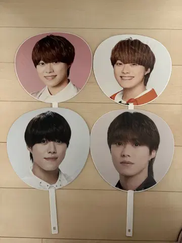 나니와단시 오하시 카즈야 부채 4개 세트