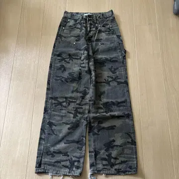 y2k 90s 그런지 페인터 팬츠 워크 팬츠