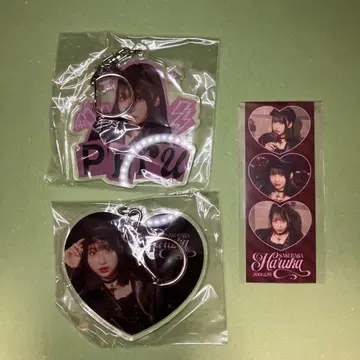 새상품 미개봉 큐티 스트릿 사쿠라바 하루카 생일 축하 아크릴 키링