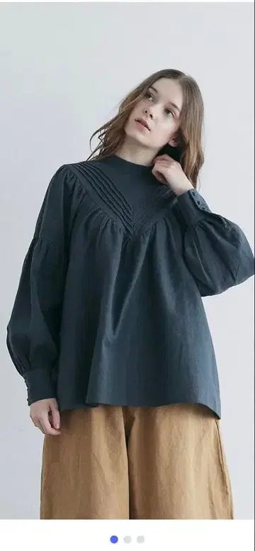 미사용 MAGALI 마가리 더블 크로스 코튼 클래식 풀오버