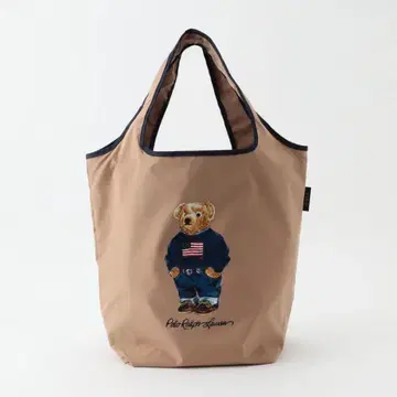 폴로 랄프로렌 폴로베어 쇼핑백 에코백 토트 베이지