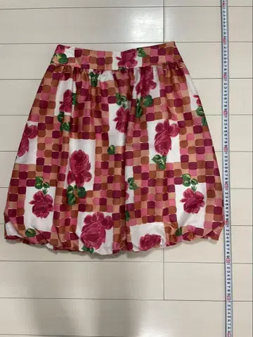 M'S GRACY 핑크 장미 스커트