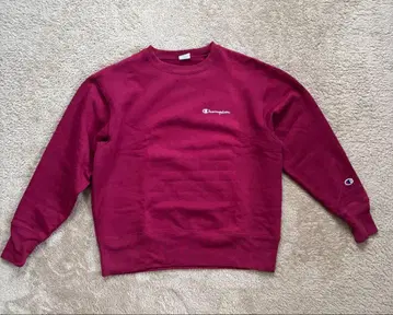 Champion 버건디 맨투맨