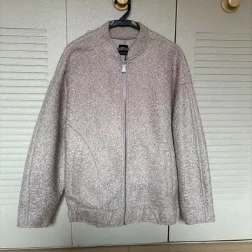 ZARA 부클레 오버 사이즈 봄버 자켓 XS-S