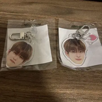 TREASURE 팝업 캡슐 토이 얼굴 아크릴 키링 아사히 세트