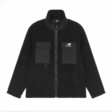 New Balance 플리스 자켓 M 블랙
