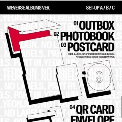 TXT Yeonjun solo Weverse ver. sealed album set below original price (pre-order benefit included)