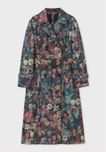 꽃무늬 트렌치코트 폴스미스 30주년 아우터