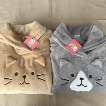 새상품 후쿠후쿠 냥코 룸웨어 튜닉 묶음 판매