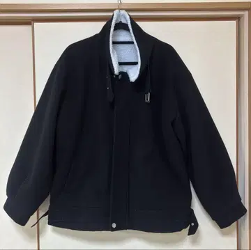 [ neos ] 빅 실루엣 보아 안감 벌룬 슬리브 코트 자켓 M