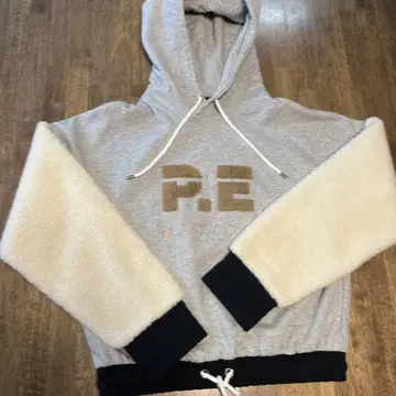 P.E NATION 후드티 S/P 그레이