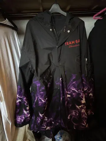 TEAM SATAN666 나일론 자켓