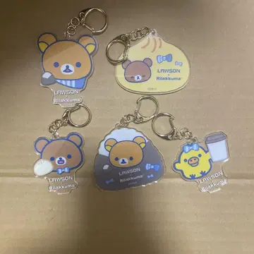 로손 리락쿠마 리라쿠지 G상 아크릴 키링 미사용 새상품