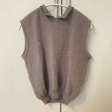 annievintage 니트 베스트 가디건