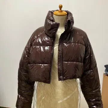 ZARA 크롭 다운 자켓