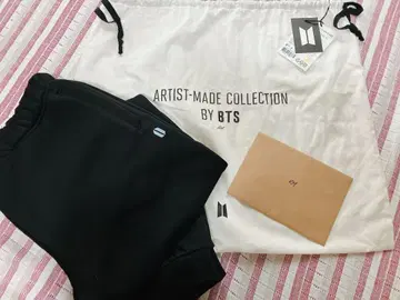 [ 미사용 ] BTS 아티스트 메이드 RM 조거 팬츠 XL 블랙
