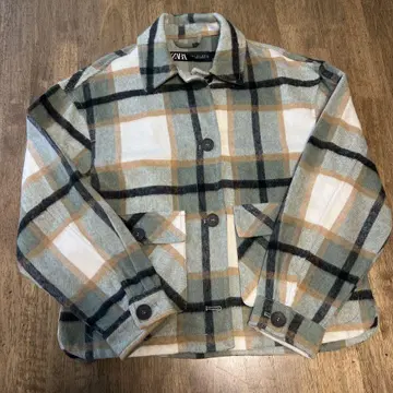 ZARA 체크 셔츠