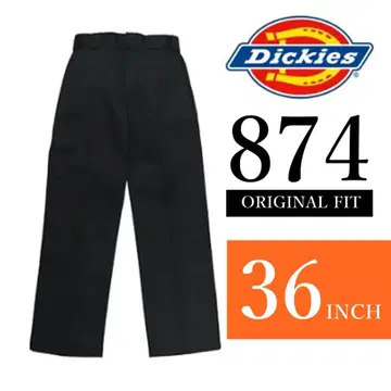 (36인치) DICKIES 874 디키즈 치노 팬츠 블랙