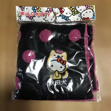 헬로키티 아키타견 손수건
