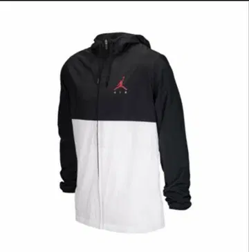 Jordan 나일론 자켓 XXL 블랙/화이트