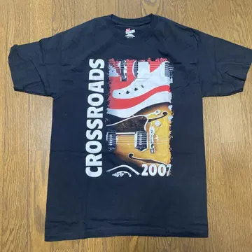 CROSSROADS GUITAR FESTIVAL 2007 티셔츠 M 블랙
