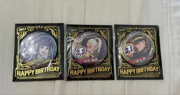 [ 즉시 구매 OK ] 골든 카무이 벌스데이 캔뱃지 세트 2022