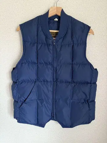 eddie bauer 다운 베스트 블랙 택 70s 80s