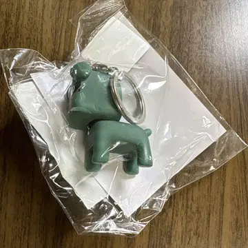 동물형 그린 키링