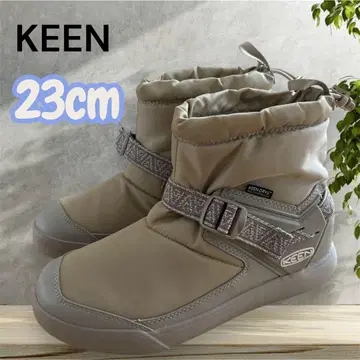 [ 새상품 ] KEEN 스노우 부츠 베이지 겨울 눈 방수 23cm