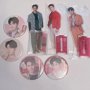 GMMTV전 kristsingto 아크릴 스탠드 캔뱃지