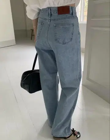 한국 여성용 pretty young thing 데님 팬츠