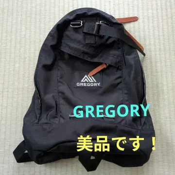 GREGORY 블랙 백팩 럭색
