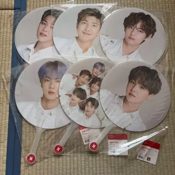 BTS 부채 이미지 케트 6개 세트